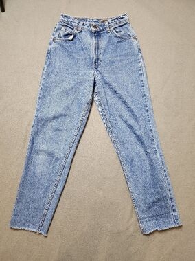 Rare VTG White Orange Tab 816 Levi’s High Rise Jeans 90s Cropped